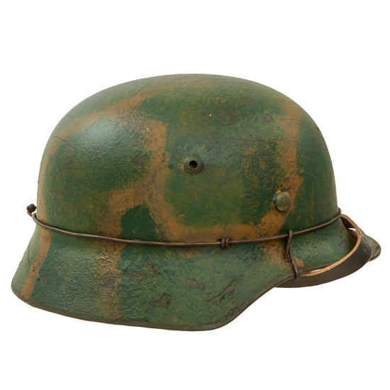 German WWII Reproduction M35 2nd SS Das Reich Normandy Helmet New Made Items
