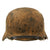 German WWII M35 Steel Helmet - Textured Afrikakorp 21st Panzer Division New Made Items