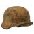 German WWII M35 Steel Helmet - Textured Afrikakorp 21st Panzer Division New Made Items