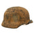 German WWII M35 Steel Helmet - Textured Afrikakorp 21st Panzer Division New Made Items