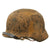 German WWII M35 Steel Helmet - Textured Afrikakorp 21st Panzer Division New Made Items