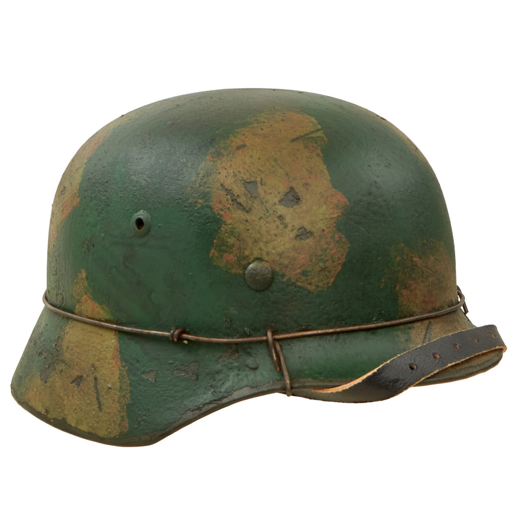 German WWII Reproduction M35 2nd SS Panzer Division Das Reich Kharkov Helmet New Made Items