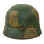 German WWII Reproduction M35 2nd SS Panzer Division Das Reich Kharkov Helmet New Made Items