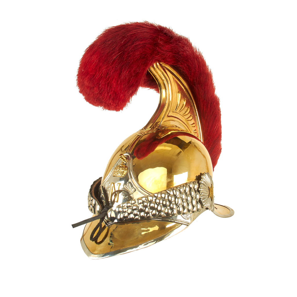 Napoleonic First French Empire Carabinier Officer Helmet - Battle of Waterloo 1815 Original Items