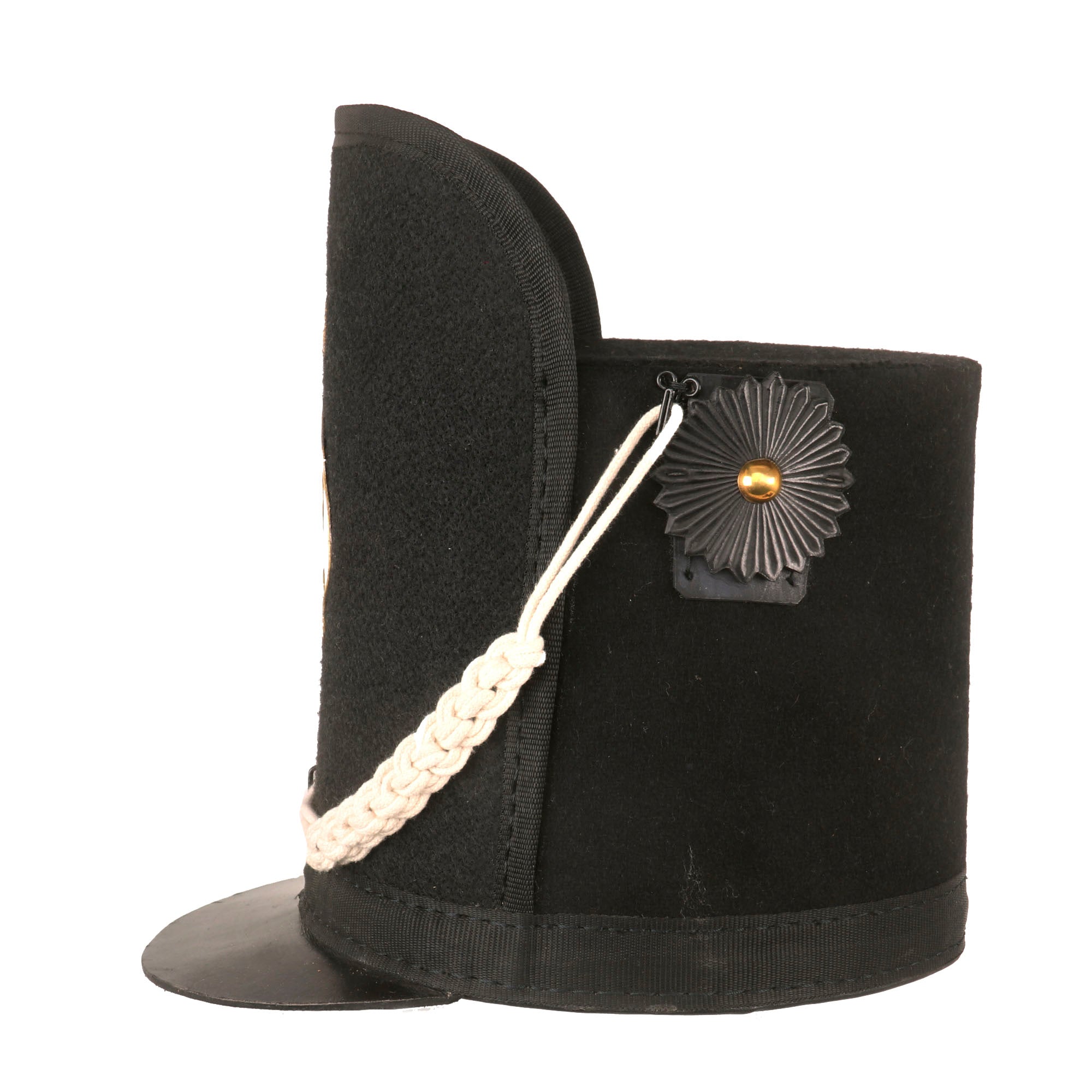 Shako Ropes British War of 1812 Era 1812 Pattern Belgic Shako as Worn by Foot Sold ...