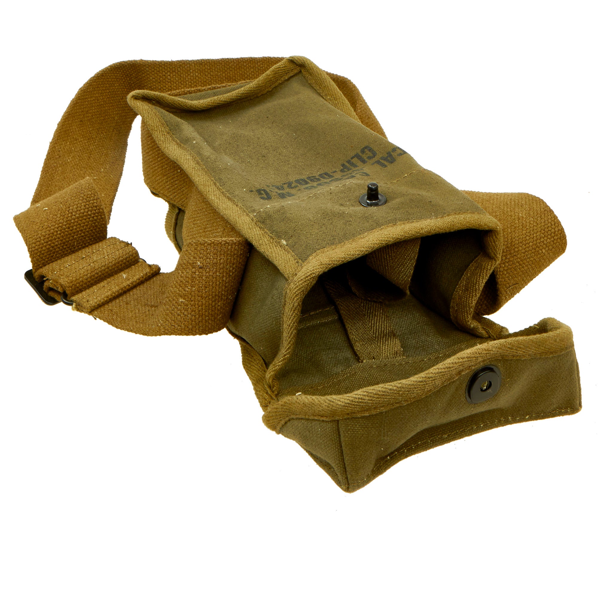 U.S. Thompson SMG Drum Magazine Pouch OD U.S. Thompson SMG Drum Magazine Pouch OD