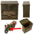 Original Canadian WWII Harley-Davidson WLC Motorcycle Blackout Equipment Box with Small Model of Motorcycle Showing Location of Box