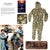 Original Film 1984 Red Dawn Wardrobe Costume: “Battle-Damaged” & Repaired Soviet Kamuflirovannyy Letniy Maskirovochnyy Kombinezon KLMK Camouflage Jumpsuit Worn by Russian Soldiers with Copy of Letter of Provenance Original Items