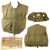 Original U.S. Vietnam War Era U.S.M.C. M-1955 First Pattern Fragmentation Body Armor Vest Without Pockets - Size Large Original Items