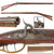 Original U.S. Pennsylvania Percussion Long Rifle Attributed to William Defibaugh of Bedford County with Flame Figured Full Stock and Set Trigger, Circa 1850s