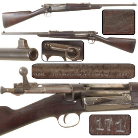 Original U.S. Springfield Transitional Model 1895 .30-40 Krag–Jørgensen Saddle-Ring Carbine Serial 26958, One of Approximately 1,400 with 1895 Date