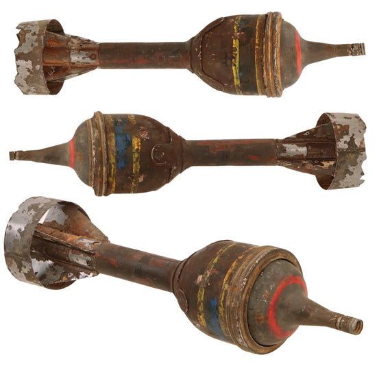 Original British WWII Inert PIAT Anti Tank Bomb Launcher Round Dated June 1944 Original Items
