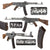 Original German WWII Battlefield "Dug Up" 1944 Dated Relic MP44 STG 44 Sturmgewehr Display Machine Gun Serial 1146 with Magazine Shell Original Items