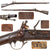 Original U.S. Springfield Model 1840 Flintlock Musket by Springfield Arsenal Dated 1842 with 1929 Dated Barrel Original Items