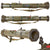 Original U.S. M136 AT4 84mm Recoilless Smoothbore Anti-Tank Launcher with Sling and Pop Up Sights, Inert Original Items