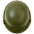 Original British P-1944 Turtle MK IV Steel Helmet with Liner & Chinstrap - Restored Original Items