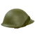 Original British P-1944 Turtle MK IV Steel Helmet with Liner & Chinstrap - Restored Original Items