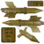 Original Soviet Russian Cold War 9M14 Malyutka / AT-3 Sagger Trainer Missile - Dated 1976 - Inert