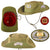Original U.S. Vietnam War US Army Incountry-Made “Cowboy” Bush Hat with Thai Ranger Insignia & Theater-Made Guam & Udorn Scrolls - Size 54