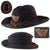 Original U.S. Civil War Union Officer Slouch Hat with Officer’s Hat Cord & Bullion 14th Infantry Regiment Hat Badge - Size 7 1/4