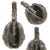 Original German WWI Model 1917 n/A Inert Egg Hand Fragmentation Grenade with Cutaway Body & Fuze - Eierhandgranate