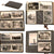 Original German Early WWII RAD to Luftwaffe Service Photo Album with 38 Photos and PPCS - Good Captions
