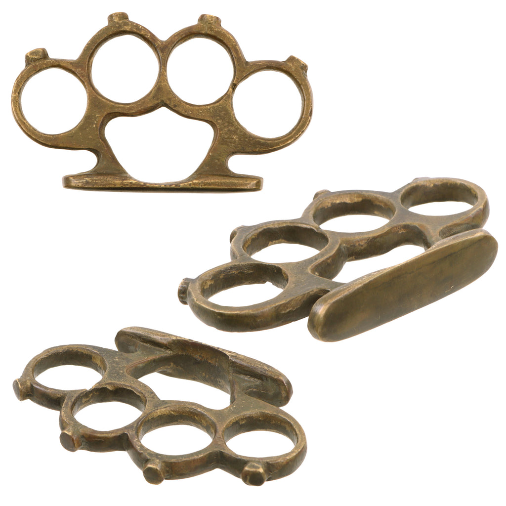 Original U.S. WWII Custom Made Cast Brass Knuckle Dusters