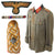 Original German WWII Generalleutnant M36 General Officer Uniform Tunic with WWI-WWII Medal Bar Original Items