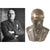 Original Italian Pre-WWII Younger Benito Mussolini Brass Bust Sculpture