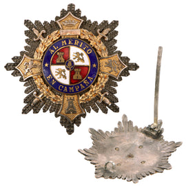 Original Spanish Civil War 1938 Pattern Cruz de Guerra “Al Mérito en Campaña” Breast Star