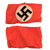 Original German WWII NSDAP Multi-Piece Cotton Party Armband - Unmarked