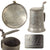 Original Imperial German WWI Era Pewter Lidded Beer Stein with Iron Cross & Maker’s Mark by Brüder Thannhauser, München Original Items