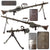 Original German WWII MG 34 Inert Display Machine Gun by Waffenwerke Brünn Serial No. 8702 b with Belt Carrier and Modified MG 13 Carry Handle, 1945 Dated