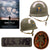 Original U.S. WWII M1 Helmet Used in Film Saving Private Ryan - Naval Beach Engineer Special Brigade - U.S. SPR Marked