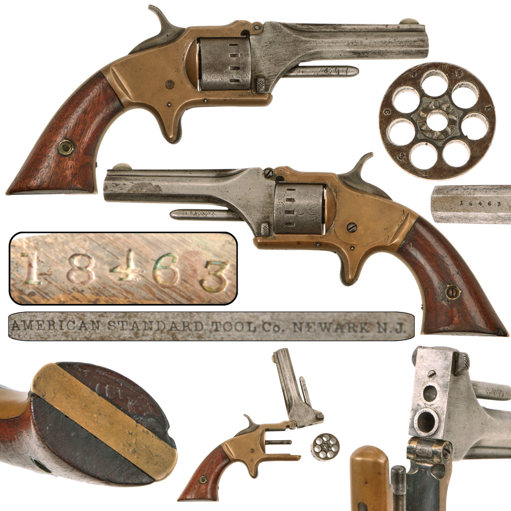 Original U.S. American Standard Tool Co. .22 Rimfire Tip-Up Vest Revolver with Matching Serial No. 18463