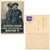 Original German WWII Waffen SS Posted Postcard of Recruiting Poster by Ottmar Anton - 4 1/16 x 5 13/16”