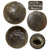 Original Mexican Mid-19th Century Era Bronze Mortar Shell Found at Fort Michoacán - Rare Original Items