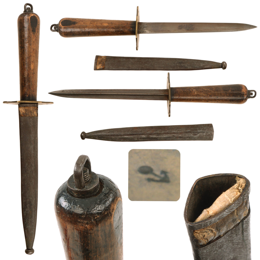 Original French M1833 Naval Boarding Dirk with Original Scabbard Original Items
