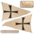 Original German WWII Kriegsmarine 150cm x 210cm Flottillenstander Flotilla Command Pennant by Johann Liebieg & Comp.