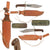 Original U.S. Vietnam War Western W49 Bowie Knife with Correct Leather Scabbard - Circa 1967–1968