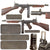 Original U.S. WWII Thompson M1928A1 Inert Display Submachine Gun Serial No. A.O. 67879, Built With Original WW2 Parts Original Items