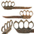 Original British WWII Theater-Made Knuckle Knife with Simplified Construction