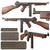 Original U.S. WWII Thompson M1A1 Non-Firing Display Submachine Gun Serial NO. 52928 with Magazine, Original WWII Parts