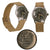 Original U.S. WWII 1943 Type A-11 USAAF Wrist Watch by Bulova - Fully Functional Original Items