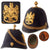 Original British Victorian Army Home Service Artillery Officer Blue Cloth Dress Spike Helmet Original Items