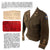 Original U.S. WWII Named AAF British-Made 93rd Bomb Group Uniform Ike Jacket with Bullion Stripes - Captain John J. Hinch, Designed Bombing Release for B-24 Liberator Bomber Original Items