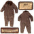 Original German WWII Luftwaffe 1941-Dated Heavyweight Protective Winter Flight Suit by Striegel & Wagner K.G. & Karl Heisler - Fliegerschutzanzug für Winter Original Items