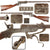 Original U.S. Civil War Sharps & Hankins Model 1862 .52 Rimfire Sliding Breech Naval Carbine, Matching Serial No. 11525 Original Items