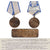 Original Soviet WWII Medal "For Courage" No. 2,215,054 – 4th Guards Mechanized Brigade Rifleman, Budapest 1945