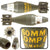 Original U.S. Vietnam War 60mm HE M50A2E1 Mortar Round with PD M52A2 Fuze - Dated 1954 & 1967
